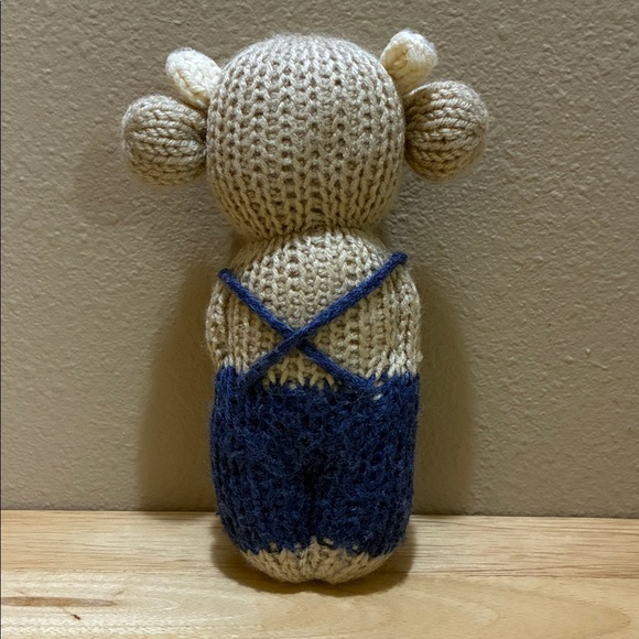 Handmade Knit Cow Plush Toy. Of cuteness - Picture 3 of 6